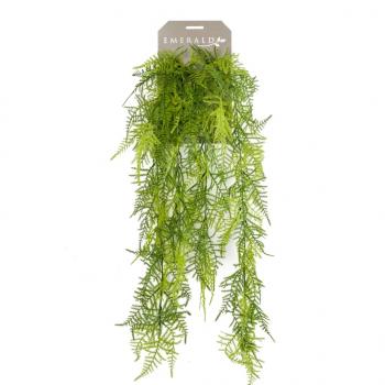 ARDEBO.de - Emerald Künstlicher Feder-Spargel Asparagus Plumosus 80 cm