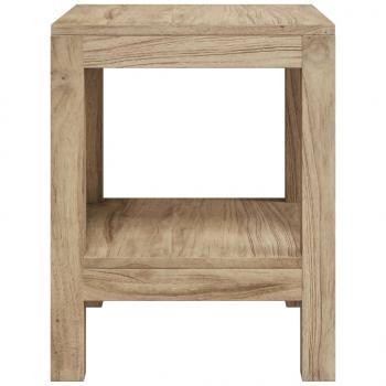 Badezimmer-Beistelltisch 45x35x45 cm Massivholz Teak