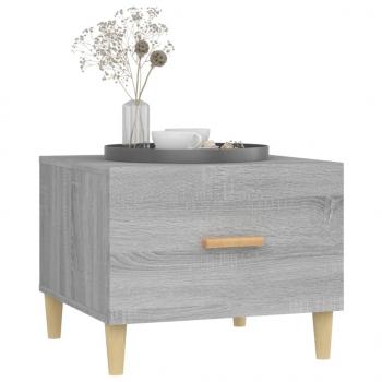 Couchtisch Grau Sonoma 50x50x40 cm Holzwerkstoff