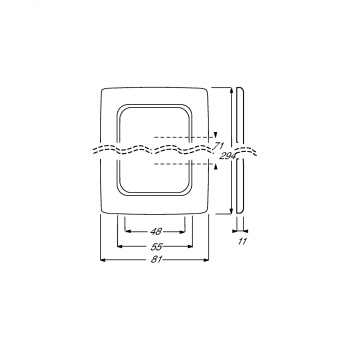 Busch-Jaeger 2514-212K-102 Abdeckrahmen, Duro 2000 Si, 4-fach Rahmen, weiß (2CKA001725A1492)