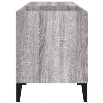 Plattenschrank Grau Sonoma 84,5x38x48 cm Holzwerkstoff