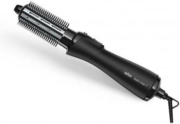 ARDEBO.de Braun AS720 Satin Hair 7 Airstyler, Warmluftbürste, 700W, 2 Aufsätze, schwarz