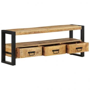 TV-Schrank 120x30x45 cm Massivholz Mango