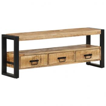 TV-Schrank 120x30x45 cm Massivholz Mango