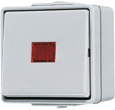 ARDEBO.de Jung 606KOW Wipp-Kontrollschalter 10 AX 250 V, WG 600