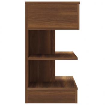 Nachttische 2 Stk. Braun Eichen-Optik 40x35x65 cm Holzwerkstoff