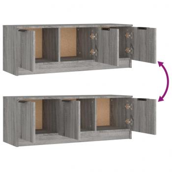 TV-Schrank Grau Sonoma 102x35x36,5 cm Holzwerkstoff