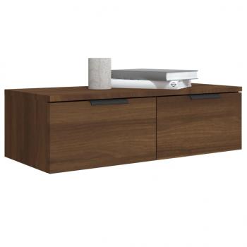 Wandschrank Braun Eichen-Optik 68x30x20 cm Holzwerkstoff