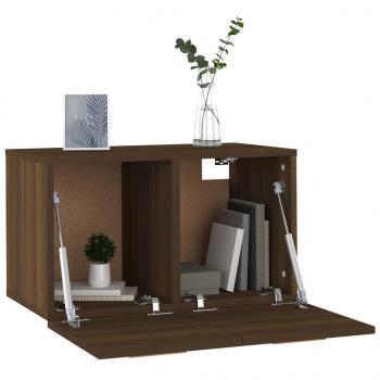 Wandschrank Braun Eichen-Optik 60x36,5x35cm Holzwerkstoff