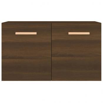 Wandschrank Braun Eichen-Optik 60x36,5x35cm Holzwerkstoff