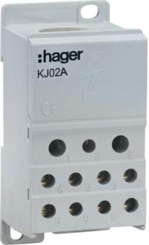 ARDEBO.de Hager KJ02A Verteilerblock, 160/250A, 1polig