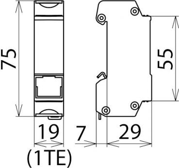 Dehn 929121 Überspannungs-Ableiter