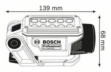 Bosch DeciLED Professional Akku-Lampe (06014A0000), 12 V, Sologerät