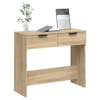 Konsolentisch Sonoma-Eiche 90x36x75 cm Holzwerkstoff