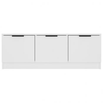 TV-Schrank Weiß 102x35x36,5 cm Holzwerkstoff