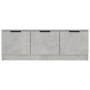 TV-Schrank Betongrau 102x35x36,5 cm Holzwerkstoff