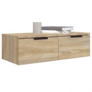 Wandschrank Sonoma-Eiche 68x30x20 cm Holzwerkstoff