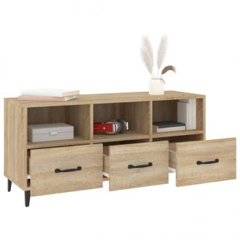 TV-Schrank Sonoma-Eiche 102x35x50 cm Holzwerkstoff