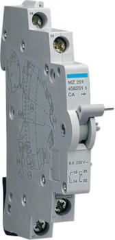 ARDEBO.de Hager MZ201 Hilfskontakt für MCB RCBO und RCCD < 125A, 1 Schließer,1 Öffner, 6A, 240V