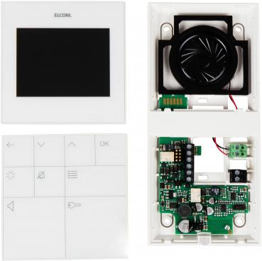 Elcom BVF-510WS Innenstation Video Standard AP 2D-Video weiß (1835103)