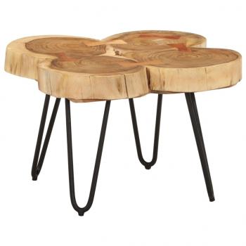 Couchtisch 36 cm 4 Stämme Massivholz Akazie