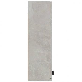 Wand-Badschrank Betongrau 32x20x67 cm