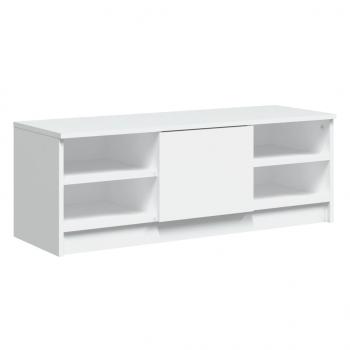 TV-Schrank Weiß 102x35,5x36,5 cm Holzwerkstoff