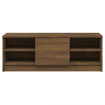 TV-Schrank Braun Eichen-Optik 102x35,5x36,5 cm Holzwerkstoff