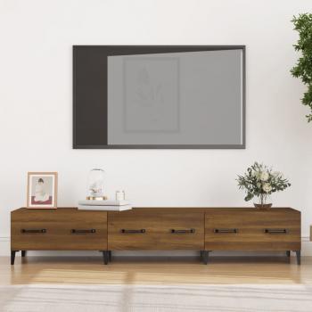 ARDEBO.de - TV-Schrank Braun Eichen-Optik 150x34,5x30 cm Holzwerkstoff