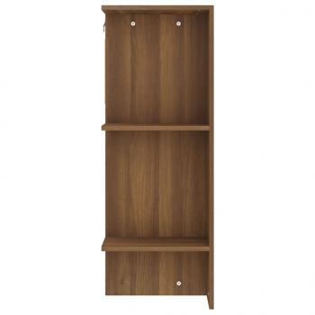 Flurschrank Braun Eichen-Optik 97,5x37x99 cm Holzwerkstoff