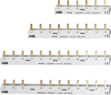 ARDEBO.de ABB PS 3/39/16 ILTS-E Phasenschiene, 3-Polig, 80A (2CDL030101R1639)