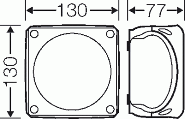 Hensel KF0604G Kabelabzweigkasten 1,5-4 mm²