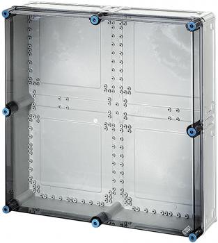 ARDEBO.de Hensel Mi0800 Leergehäuse 575x575x146 mm, transparenter Deckel