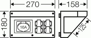 Hensel FP CB 216 Connection Box (FPCB216)