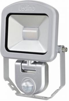 ARDEBO.de Ledino Charlottenburg 10SWI LED-Strahler mit Sensor, 10W, 3000K, silber (11120103006011)