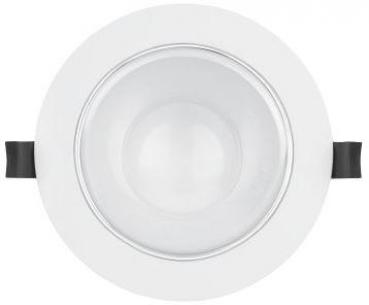 LEDVANCE DL COMFORT DN 155 LED-Downlight, 18 W, 3000 K, 3CCT, IP54, WT, weiß