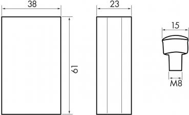 B.E.G. CdS-R Dämmerungsschalter mit Schaltrelais, 0,5W, IP20/IP54 (92365)