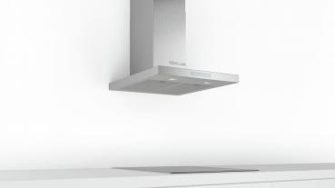 Bosch DWB67CM50 Serie 6 Wandesse, 60 cm breit, Ab-/Umluft, Box-Design, Edelstahl