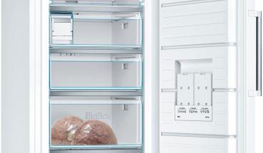 Bosch GSN51AWDV Serie 6 Stand Gefrierschrank, 70cm breit, 290L, NoFrost, TouchControl, weiß