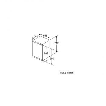 Bosch GIV11ADC0 Serie 6 Einbau Gefrierschrank, Nischenhöhe: 72 cm, 70 L, Festtürtechnik, LowFrost