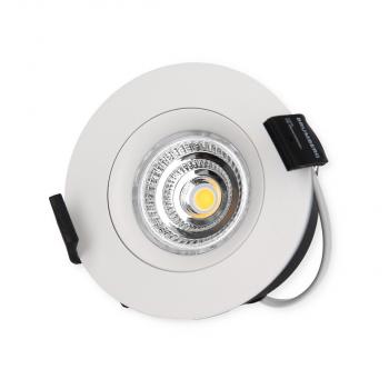 Brumberg LED-Einbaustrahler, 350mA, 5,5W, 3000K, strukturweiß (12277173)