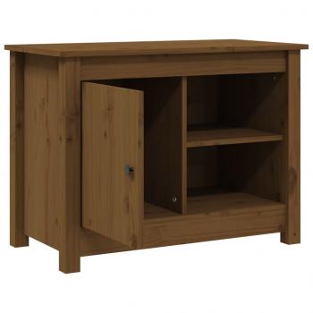 TV-Schrank Honigbraun 70x36,5x52 cm Massivholz Kiefer