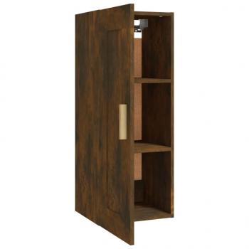 Wandschrank Räuchereiche 35x34x90 cm Holzwerkstoff