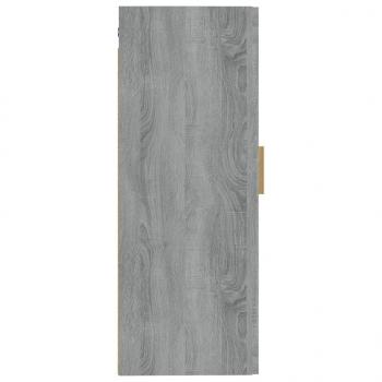 Wandschrank Grau Sonoma 35x34x90 cm Holzwerkstoff