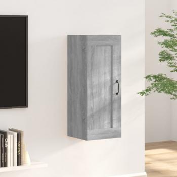 ARDEBO.de - Hängeschrank Grau Sonoma 35x34x90 cm Holzwerkstoff