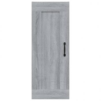 Hängeschrank Grau Sonoma 35x34x90 cm Holzwerkstoff