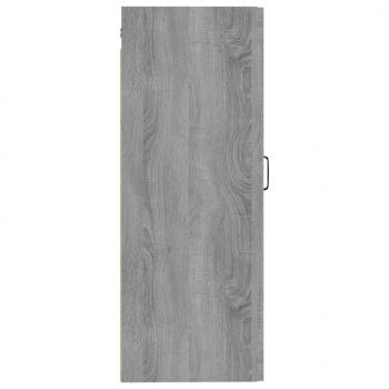 Hängeschrank Grau Sonoma 35x34x90 cm Holzwerkstoff