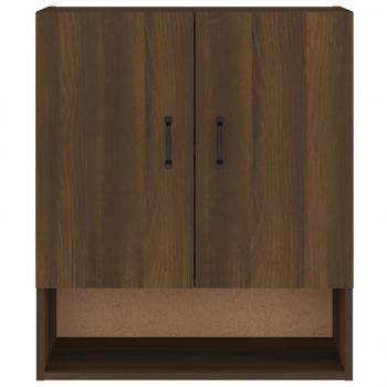 Wandschrank Braun Eichen-Optik 60x31x70 cm Holzwerkstoff