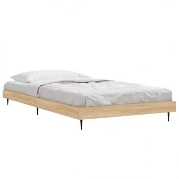 Bettgestell Sonoma-Eiche 90x200 cm Holzwerkstoff