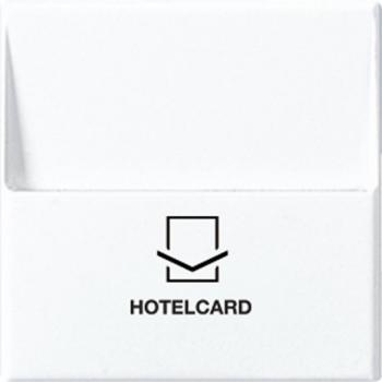 ARDEBO.de Jung A590CARDWW Hotelcard-Schalter (ohne Taster-Einsatz), Alpinweiß